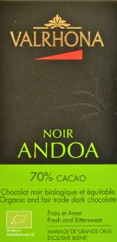 Valrhona Andoa Noir 70%